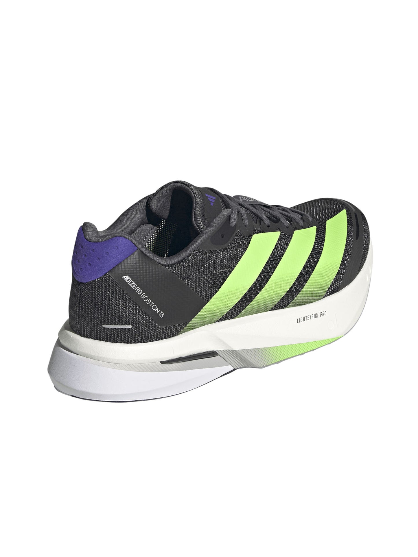 Adidas Adizero Boston 13, scarpa running uomo nera leggera e reattiva