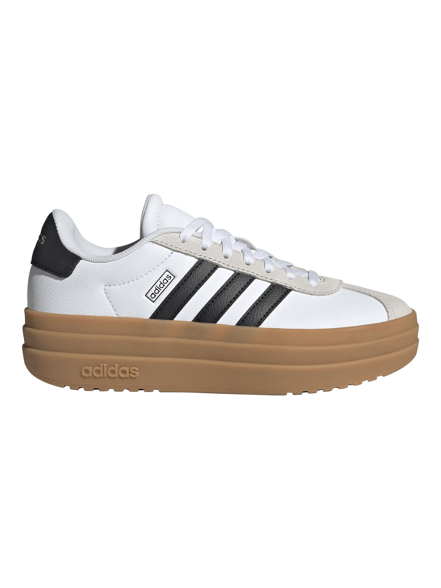 SNEAKERS VL COURT BOLD ADIDAS JUNIOR UNISEX BIANCO-NERO