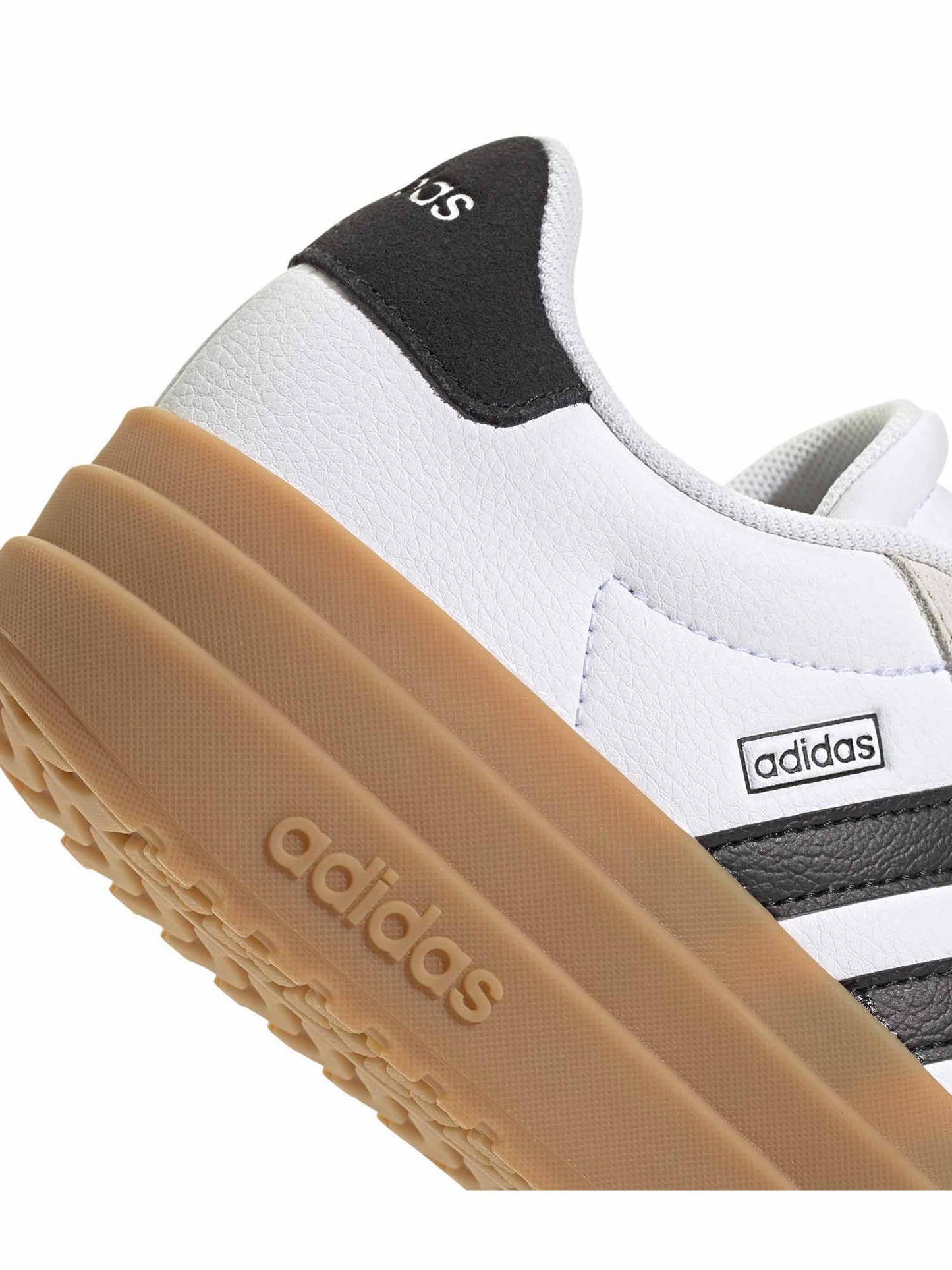 SNEAKERS VL COURT BOLD ADIDAS JUNIOR UNISEX BIANCO-NERO