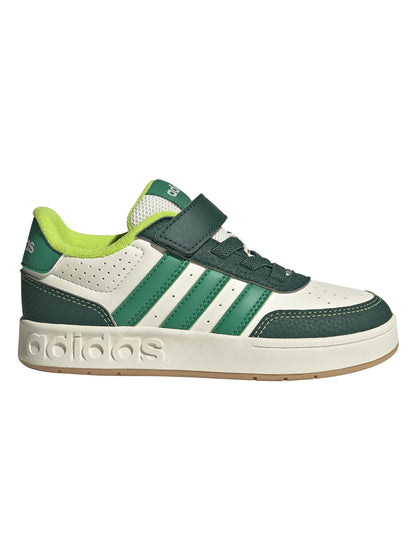 SNEAKERS BREAKBASE ADIDAS BAMBINO BIANCO VERDE