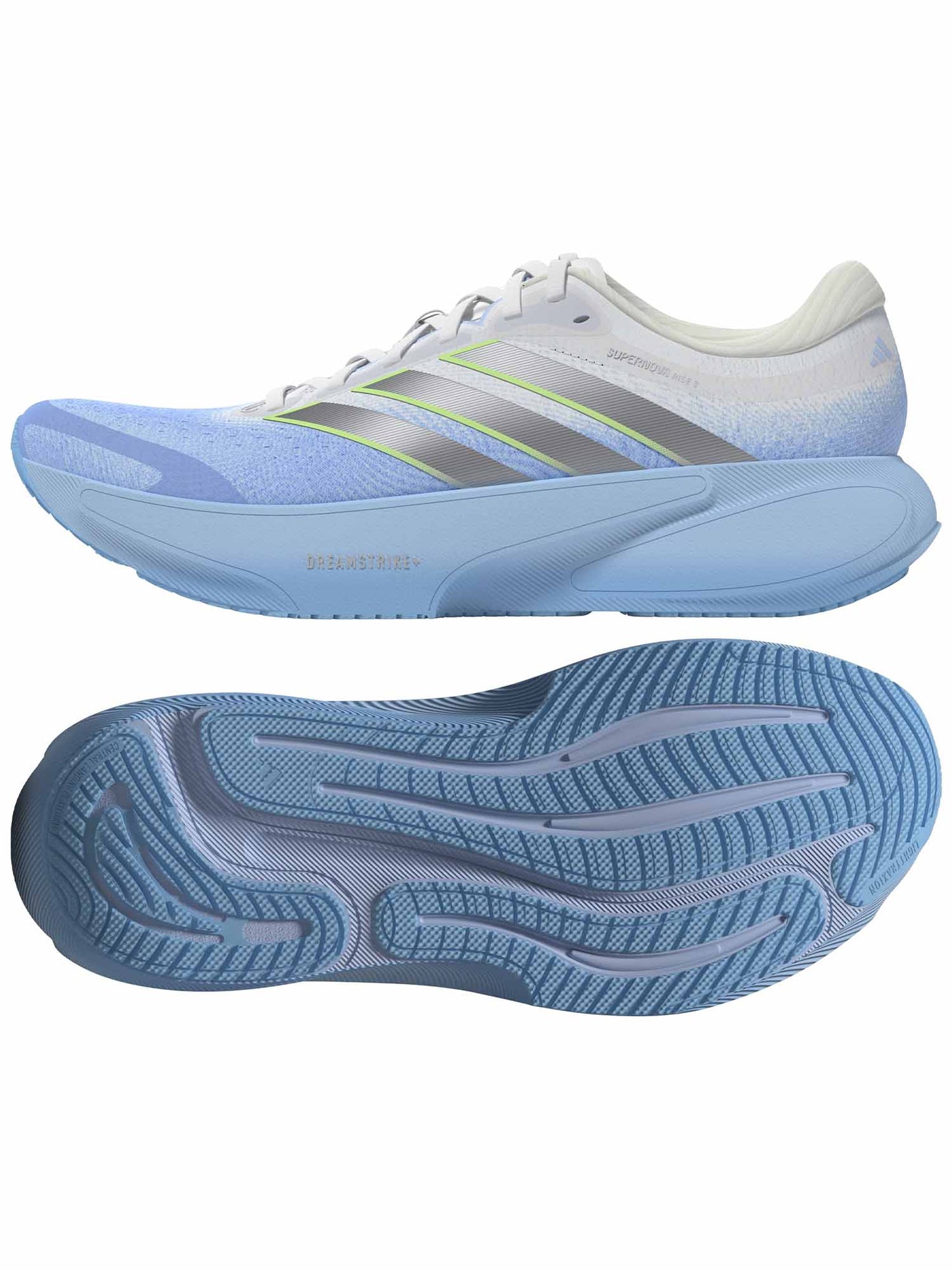 Adidas Supernova Rise 3, scarpa running blu da donna