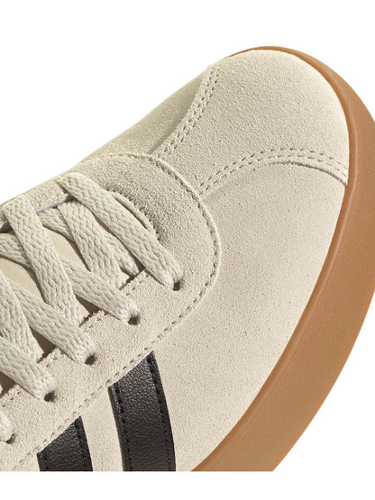 Adidas vl court 3.0 sneakers da uomo beige nero