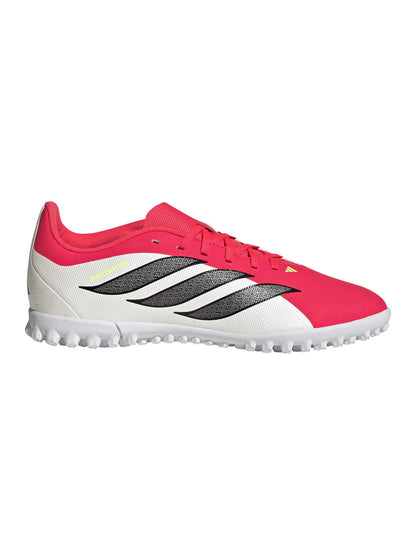 Adidas Predator Club Turf Junior, scarpa da calcetto rossa bimbo/a