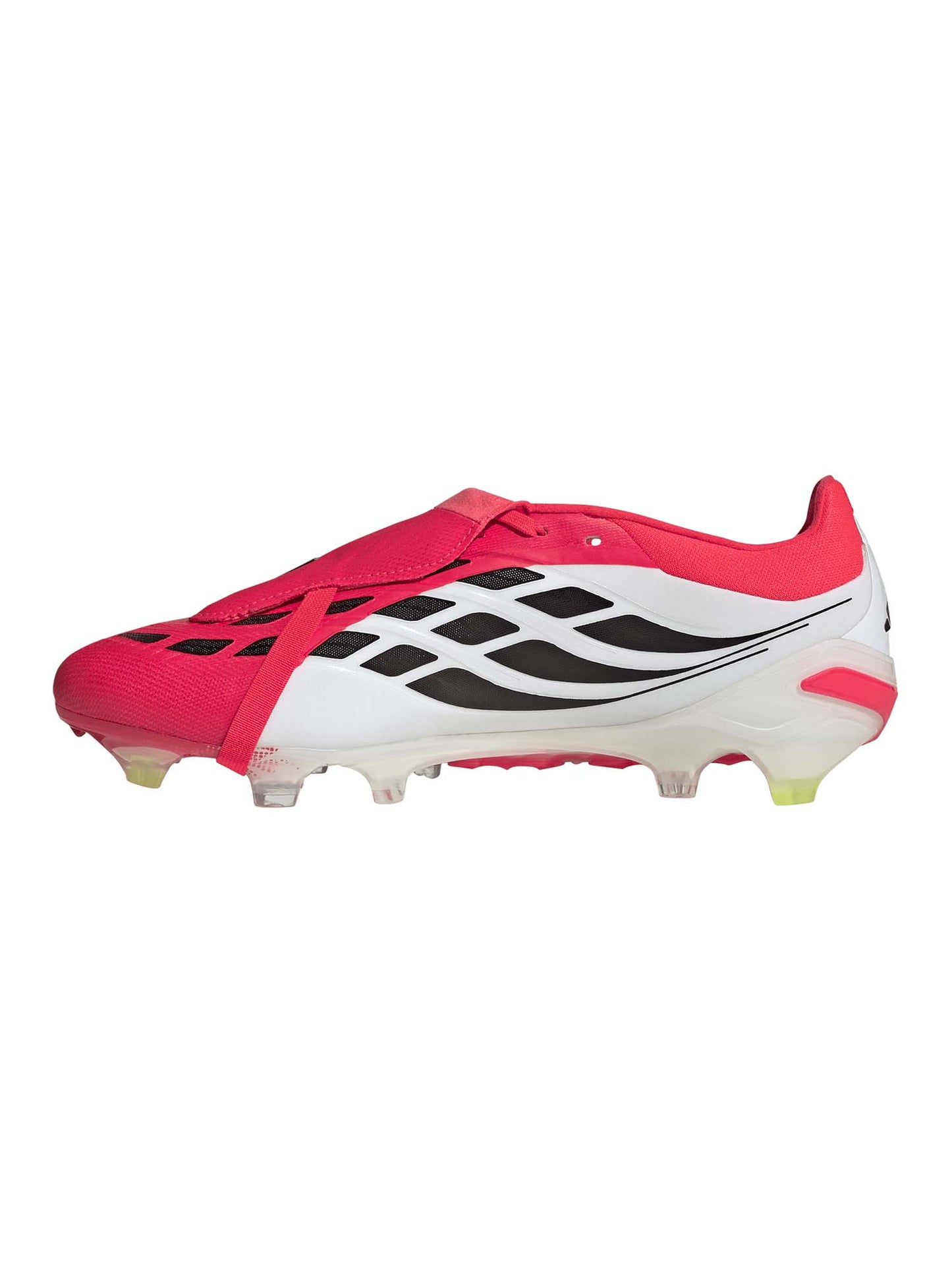 Adidas Predator Pro FG, scarpa da calcio uomo rossa