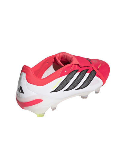Adidas Predator Pro FG, scarpa da calcio uomo rossa
