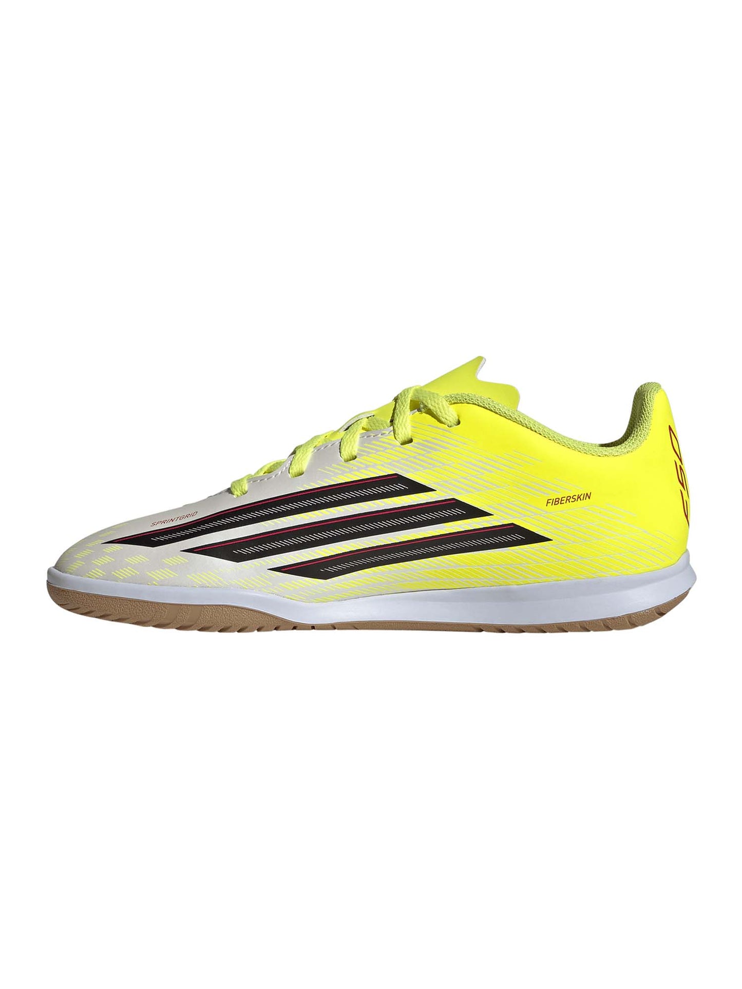 Adidas F50 Club Indoor, scarpa da calcetto junior gialla