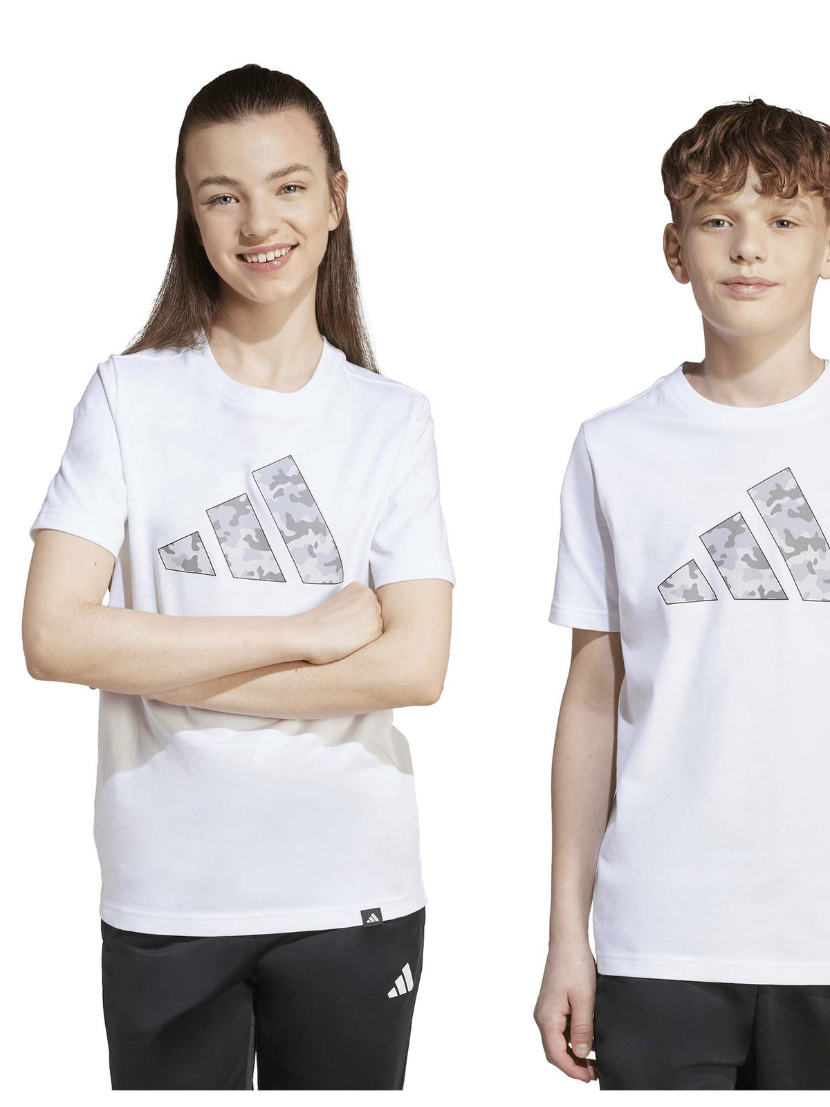 Adidas b t-shirt mm da bambino/a bianco