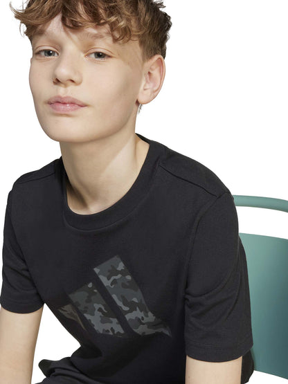 Adidas b t-shirt mm da bambino/a nero