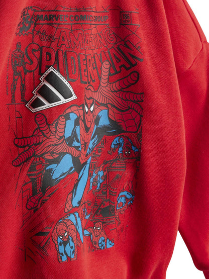 TUTA SPIDERMAN MARVEL ADIDAS BAMBINO ROSSO