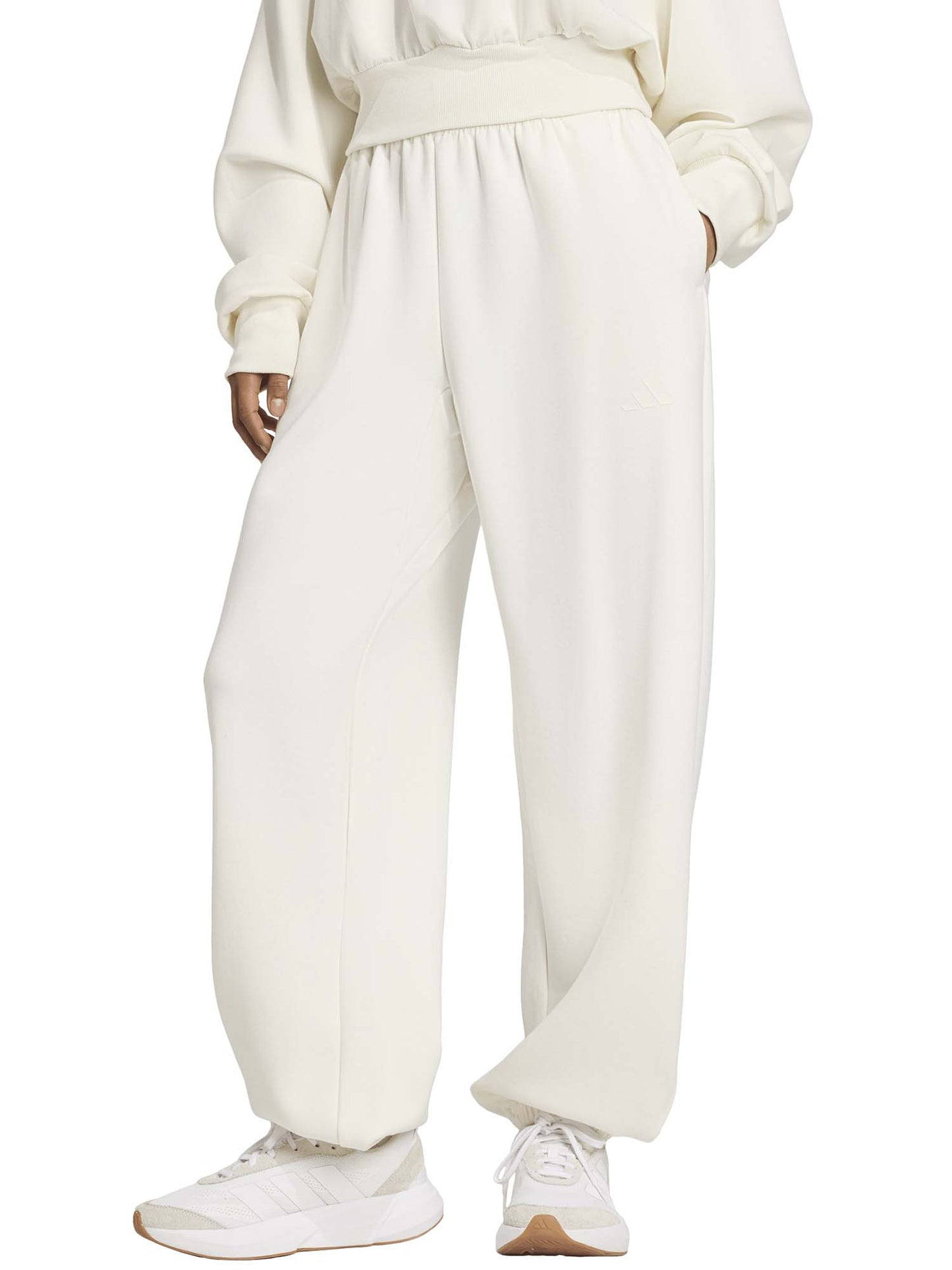 PANTALONE AMPIO SOFT LUX ADIDAS DA DONNA PANNA