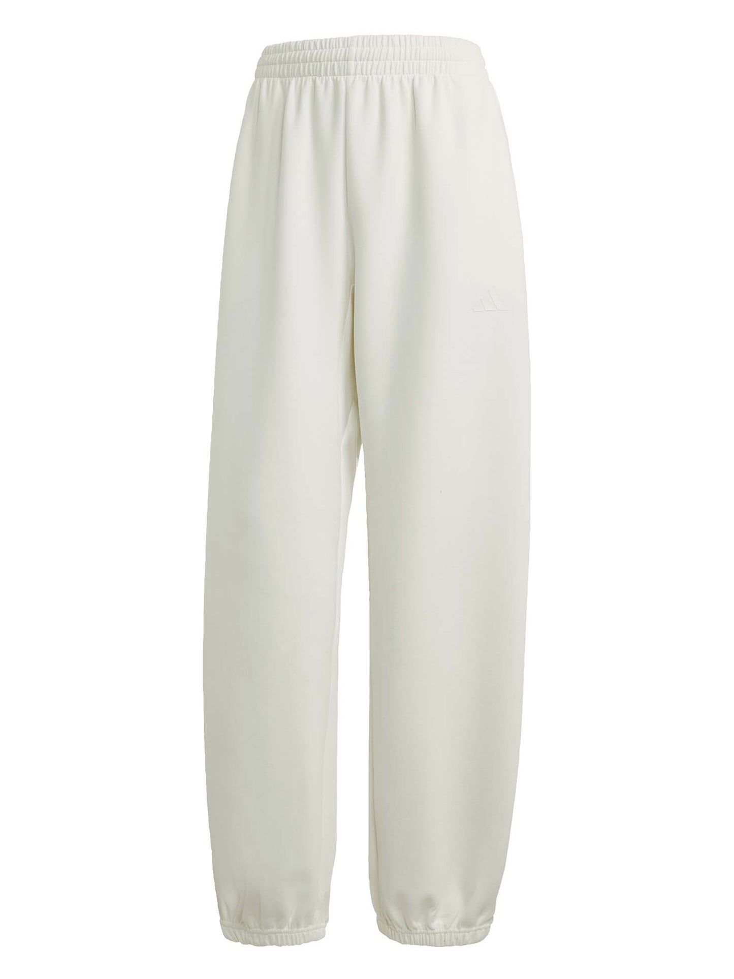 Pantaloni sportivi ampi Soft Lux da donna bianchi Adidas