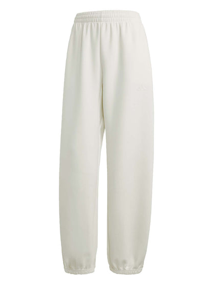Pantaloni sportivi ampi Soft Lux da donna bianchi Adidas