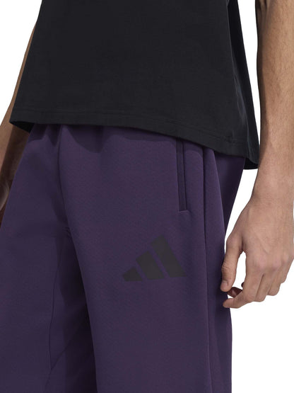 PANTALONE SPORTIVO Z.N.E. ADIDAS DA UOMO VIOLA