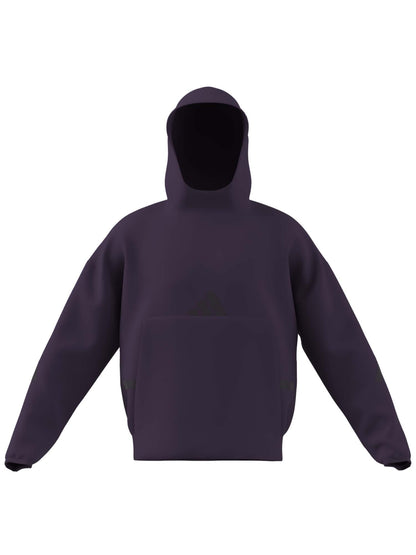 FELPA CON CAPPUCCIO Z.N.E. ADIDAS UNISEX VIOLA
