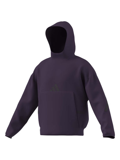 FELPA CON CAPPUCCIO Z.N.E. ADIDAS UNISEX VIOLA