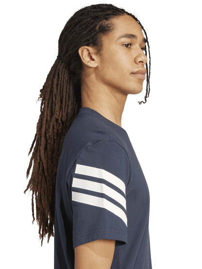 T-SHIRT ADIDAS DA UOMO BLU