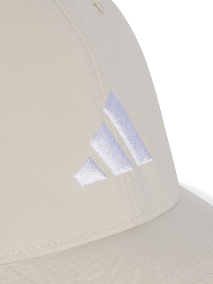 Cappellino da baseball Adidas beige con logo ricamato da uomo