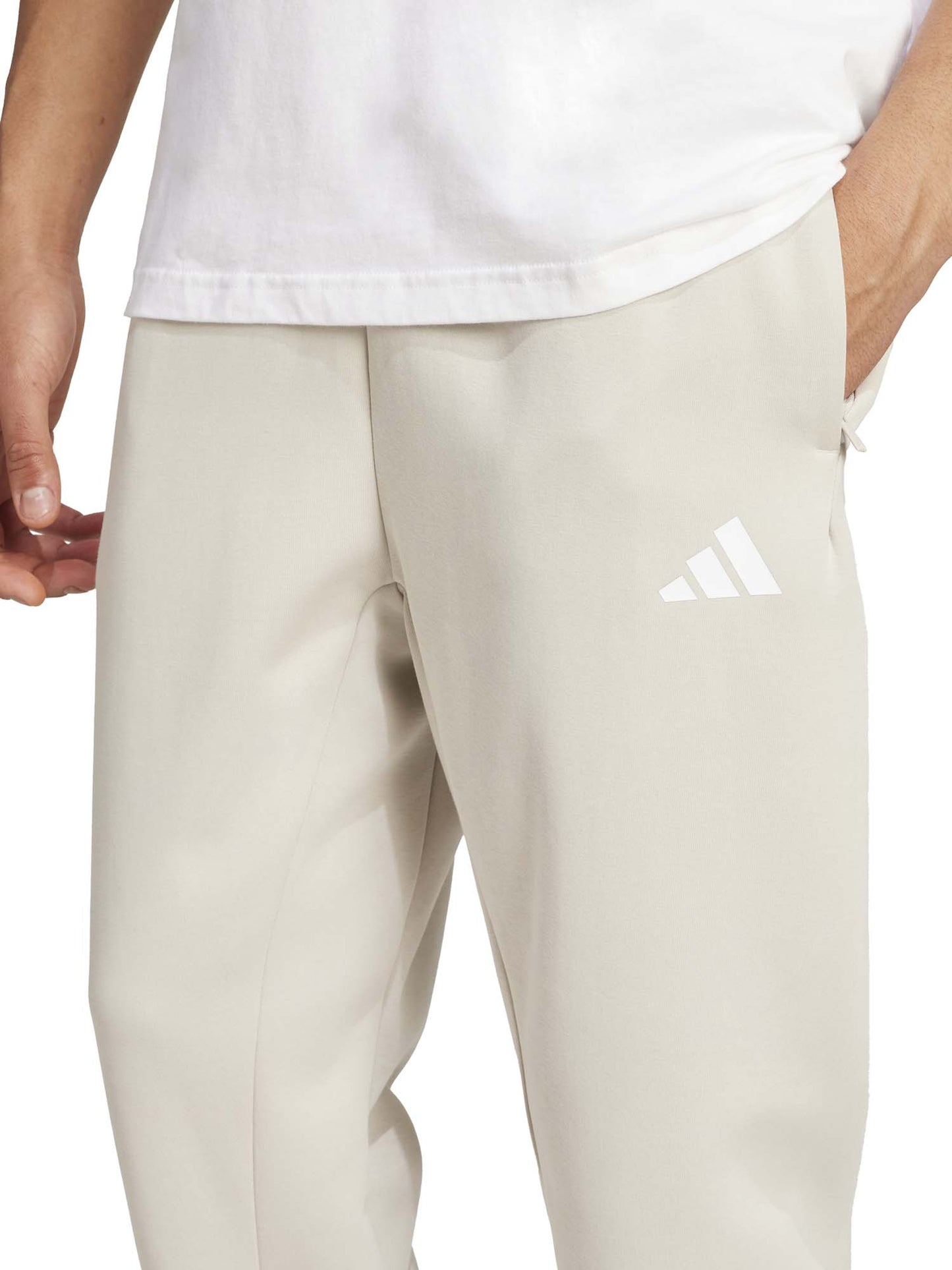 PANTALONE FUTURE ICONS 3 STRIPES ADIDAS DA UOMO SABBIA