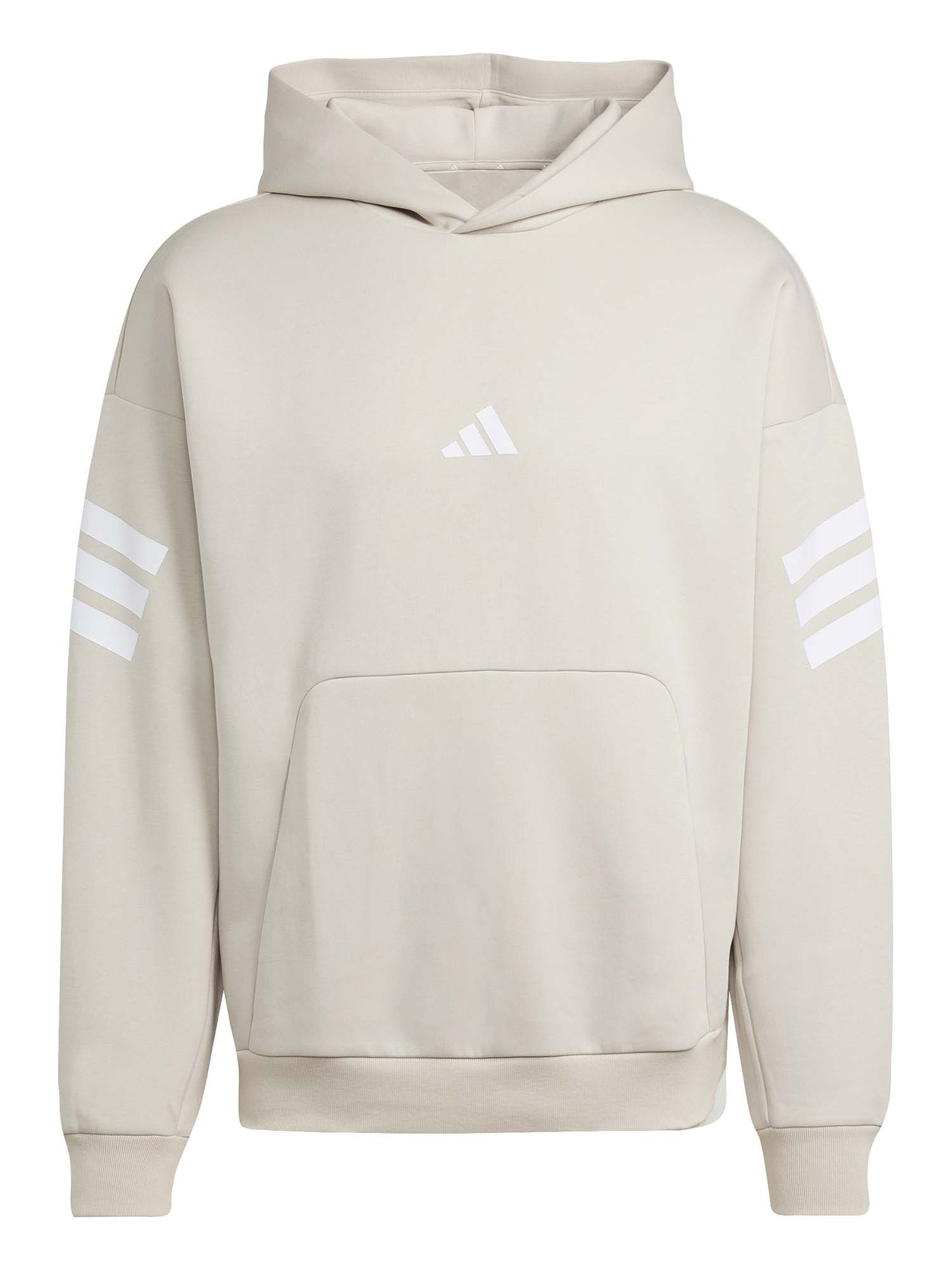 FELPA CON CAPPUCCIO HOODIE FUTURE ICONS ADIDAS UOMO SABBIA