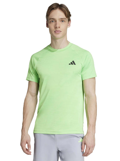 T-SHIRT GIROCOLLO TRAINING ADIDAS DA UOMO LIME