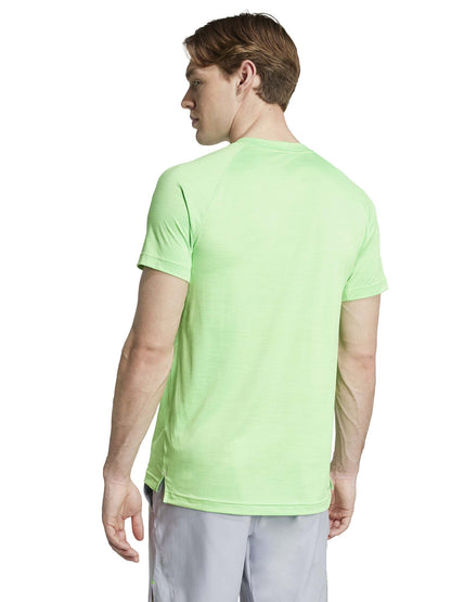 T-SHIRT GIROCOLLO TRAINING ADIDAS DA UOMO LIME