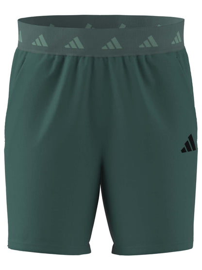 SHORT TRAINING ADIDAS DA UOMO VERDE