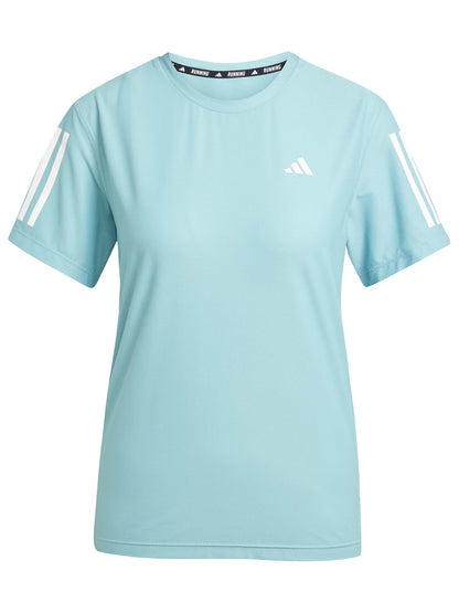 T-SHIRT OWN THE RUN ADIDAS DA DONNA MENTA