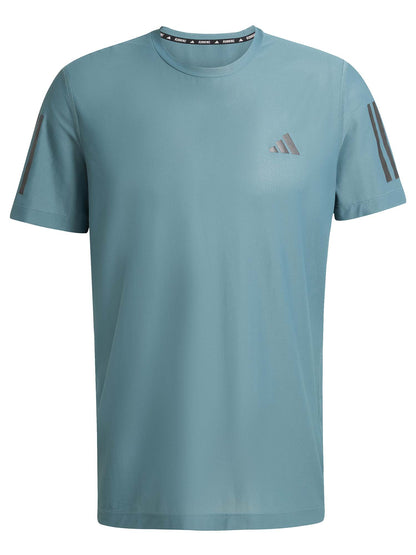 T-SHIRT RUNNING OWN THE RUN ADIDAS DA UOMO VERDE
