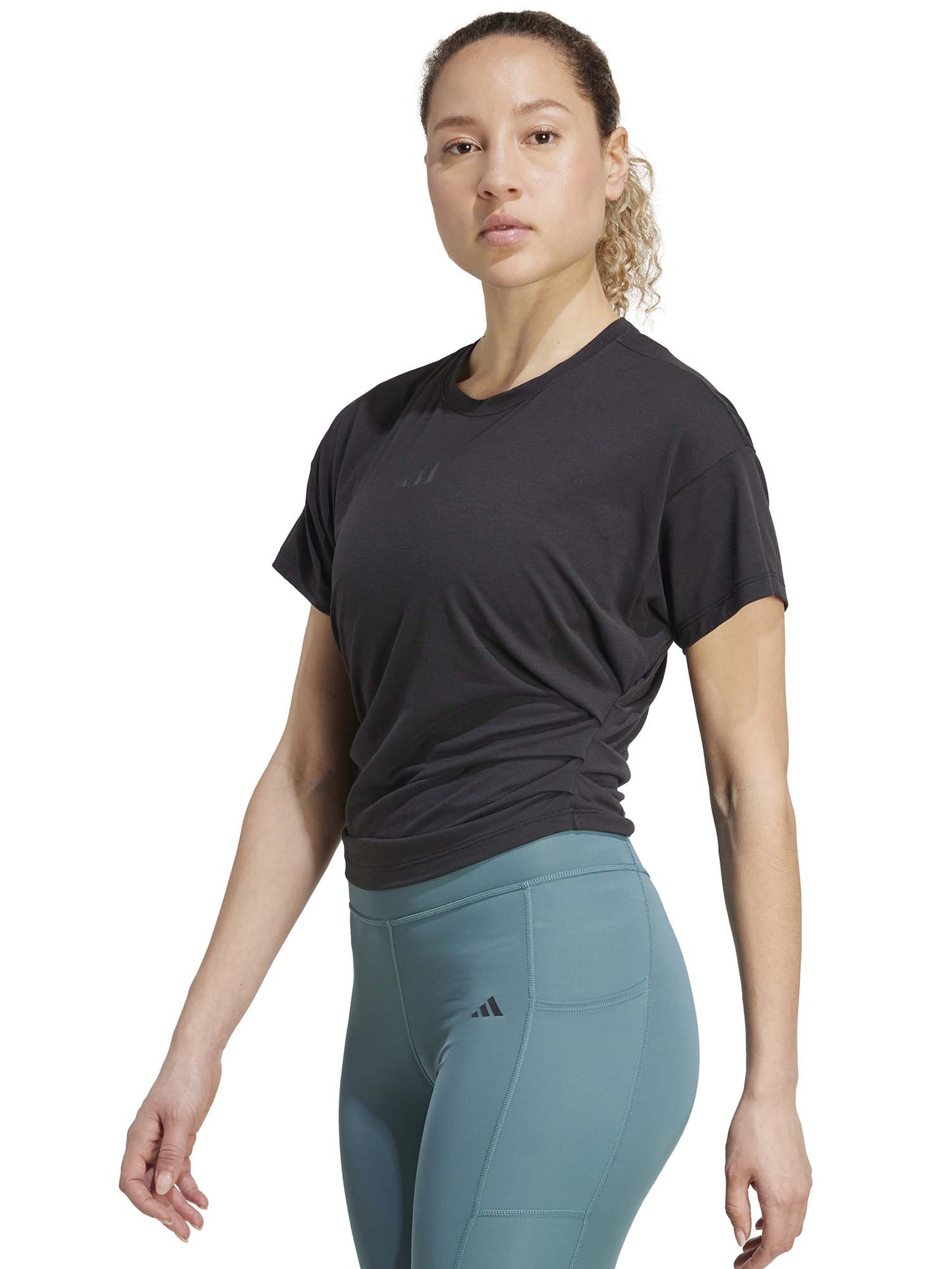 T-SHIRT POWER ADIDAS DA DONNA NERO