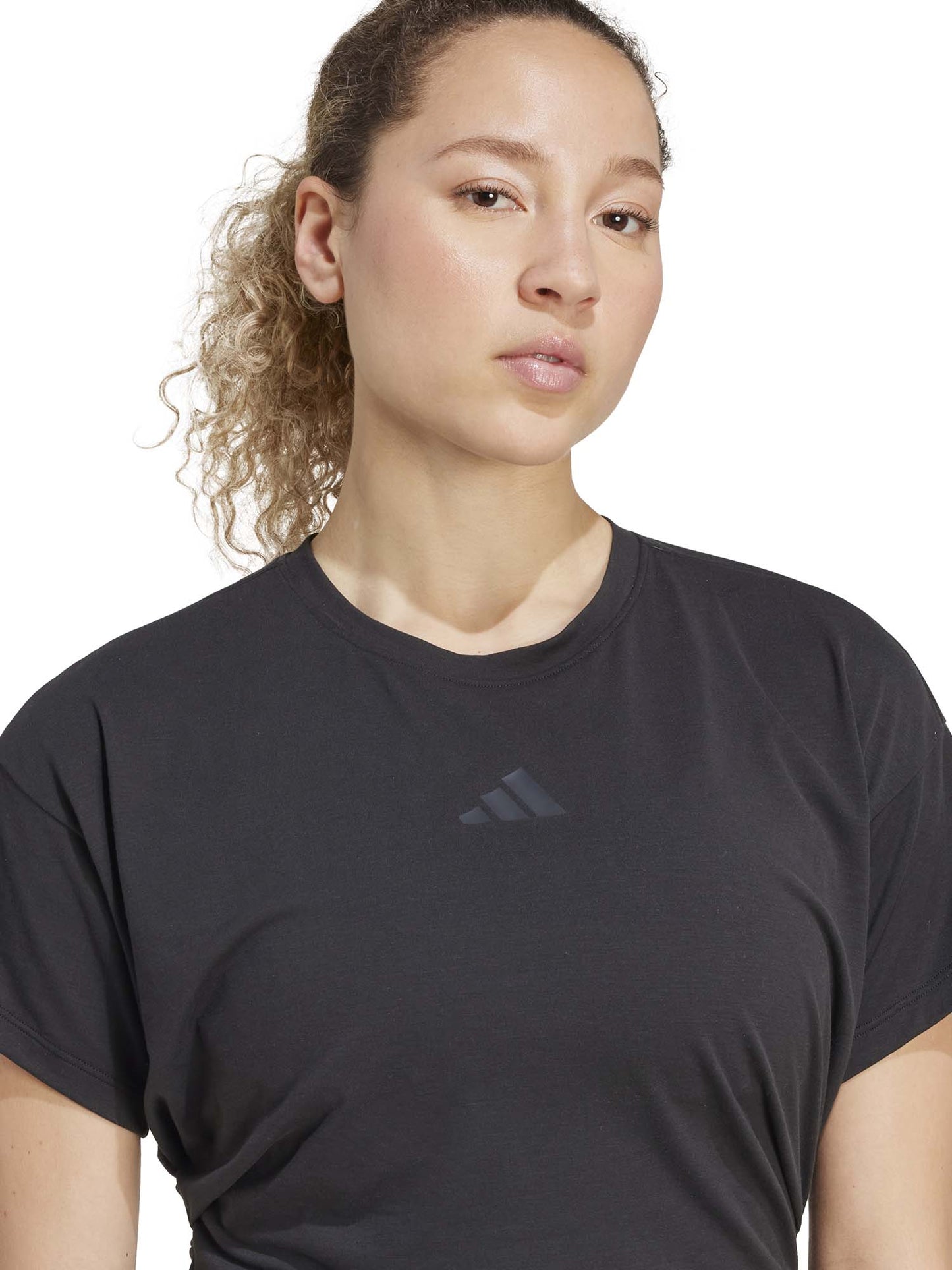 T-SHIRT POWER ADIDAS DA DONNA NERO