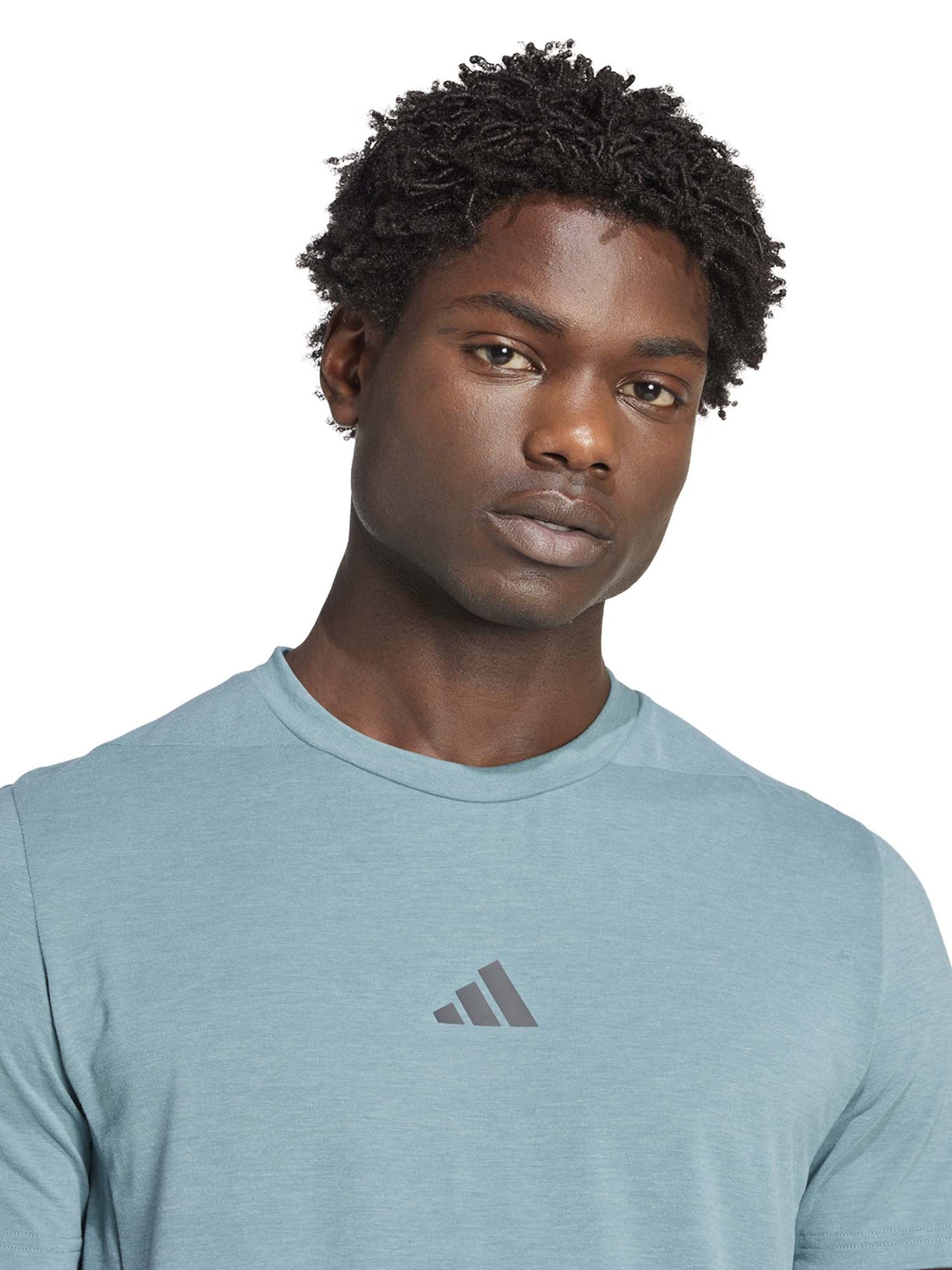 T-SHIRT DESIGNED FOR TRAINING ADIDAS DA UOMO VERDE