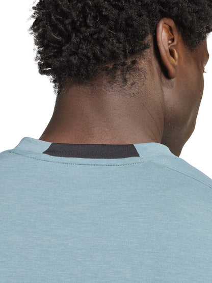 T-SHIRT DESIGNED FOR TRAINING ADIDAS DA UOMO VERDE