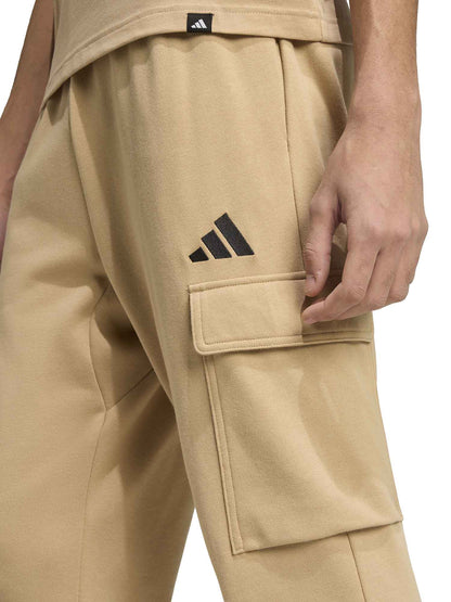 PANTALONE CARGO FEELCOZY ADIDAS DA UOMO NOCCIOLA