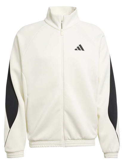 ADIDAS FELPA STADIUM UOMO BIANCO NERO