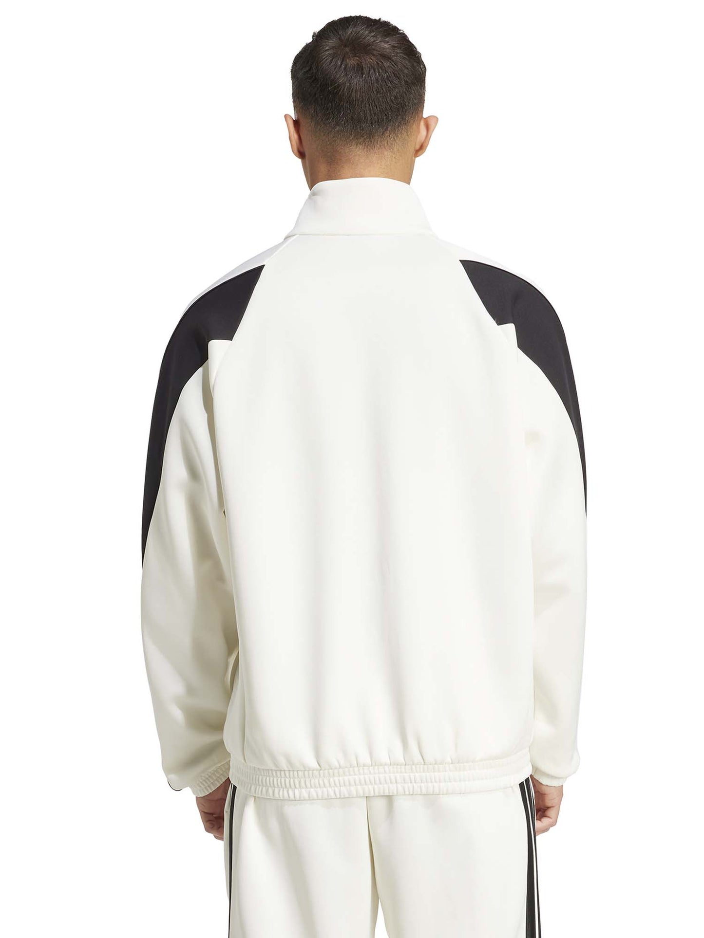 ADIDAS FELPA STADIUM UOMO BIANCO NERO