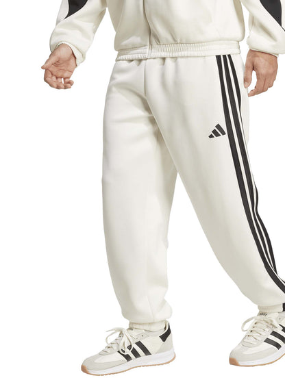 PANTALONI DA ALLENAMENTO STADIUM ADIDAS UOMO BIANCO NERO