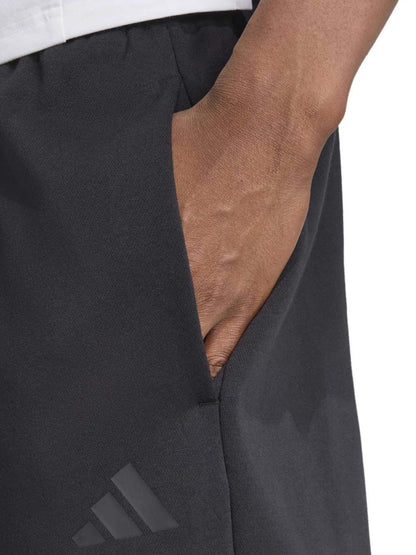 Adidas City Tech Utility Fleece Pants, pantalone da uomo nero