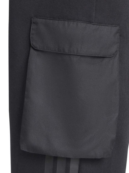 Adidas City Tech Utility Fleece Pants, pantalone da uomo nero