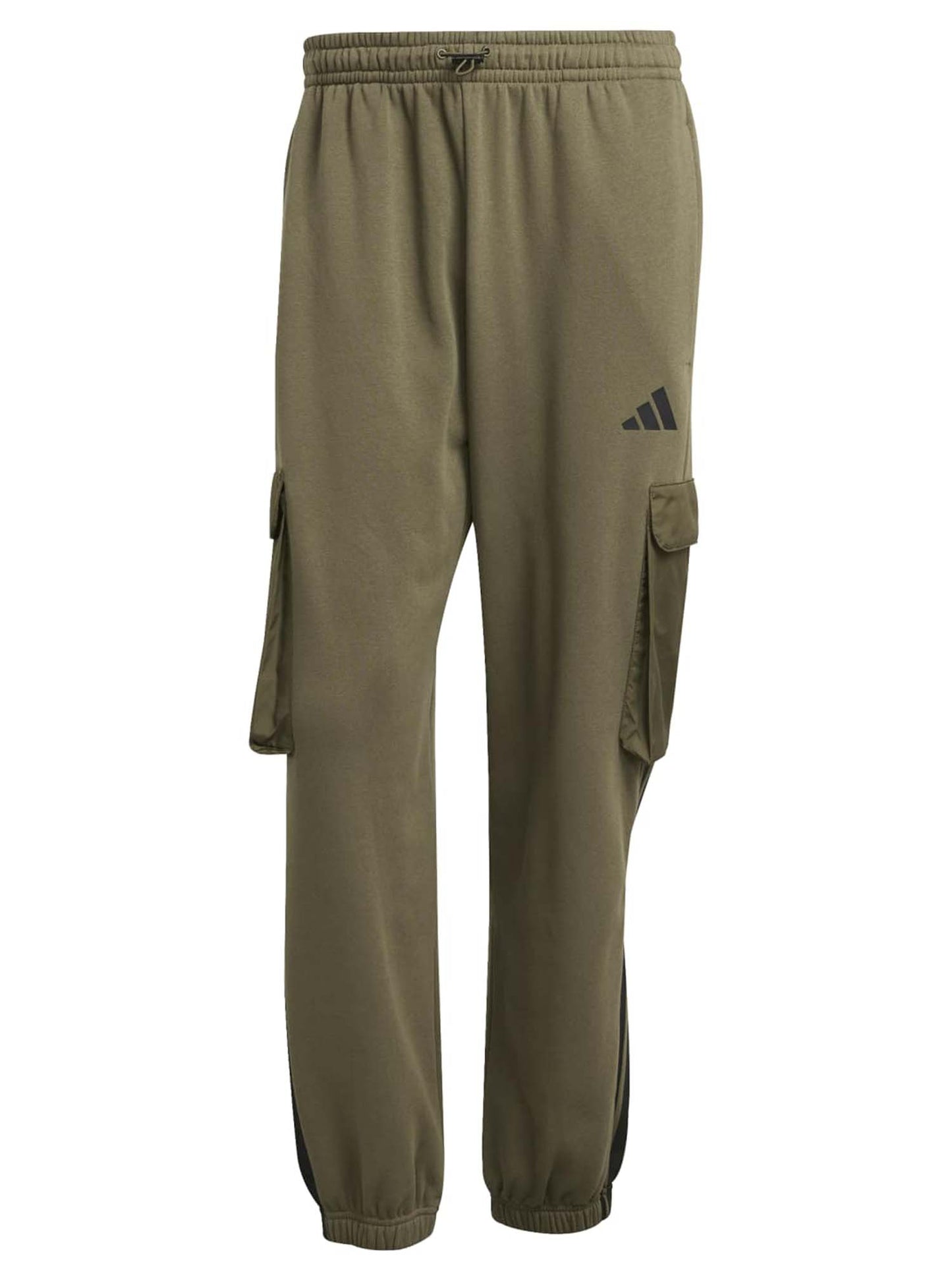 Adidas City Tech Utility Fleece, pantalone da uomo verde