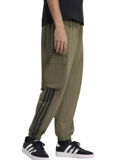 Adidas City Tech Utility Fleece, pantalone da uomo verde