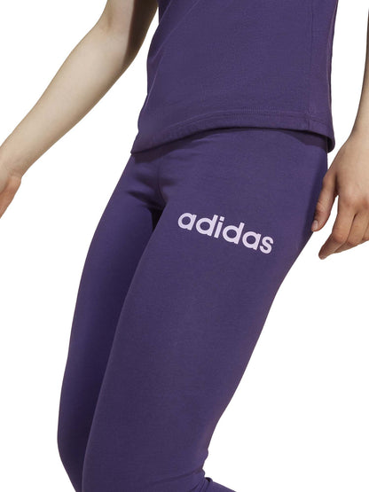 LEGGINGS ADIDAS DA BAMBINA VIOLA