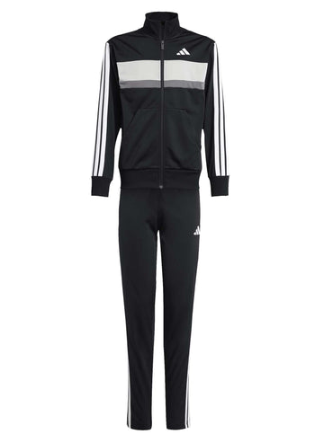 TUTA NERA ADIDAS ESSENTIALS TIBERIO 3STRIPES JUNIOR UNISEX