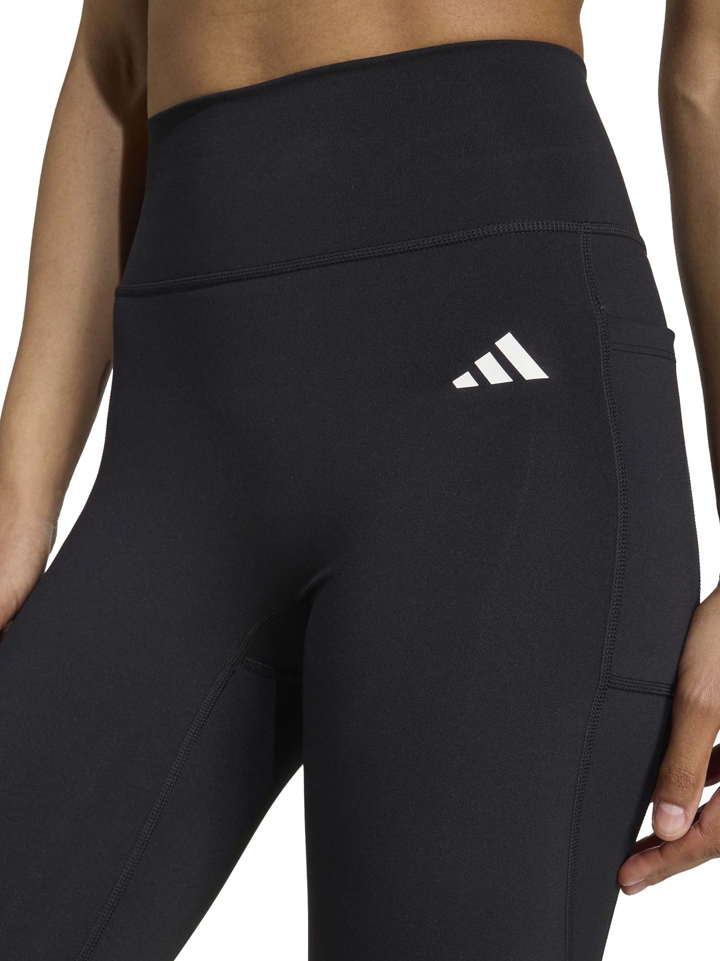 Leggings Training Adidas Optime Essentials neri da donna