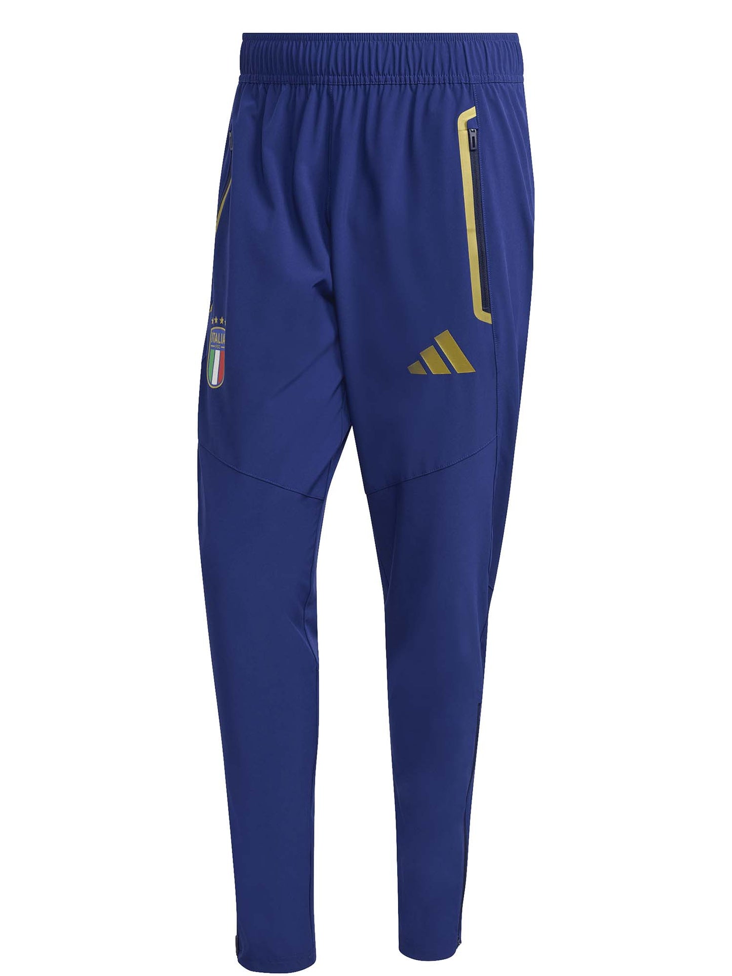 PANTALONE SPORTIVO ITALIA TIRO TRAVEL ADIDAS DA UOMO BLU