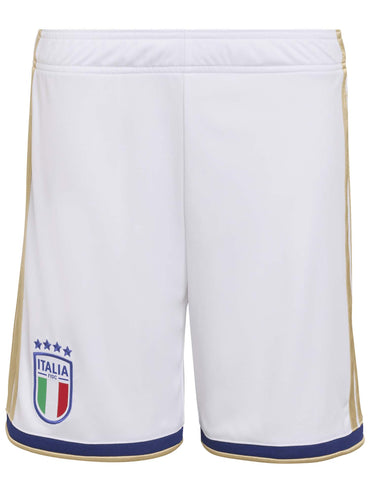 SHORT CALCIO BIANCO ADIDAS ITALIA 26 FIGC JUNIOR UNISEX