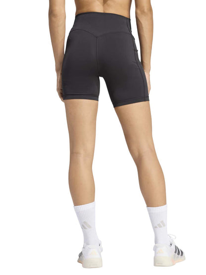 Adidas Optime Workout, shorts da donna neri