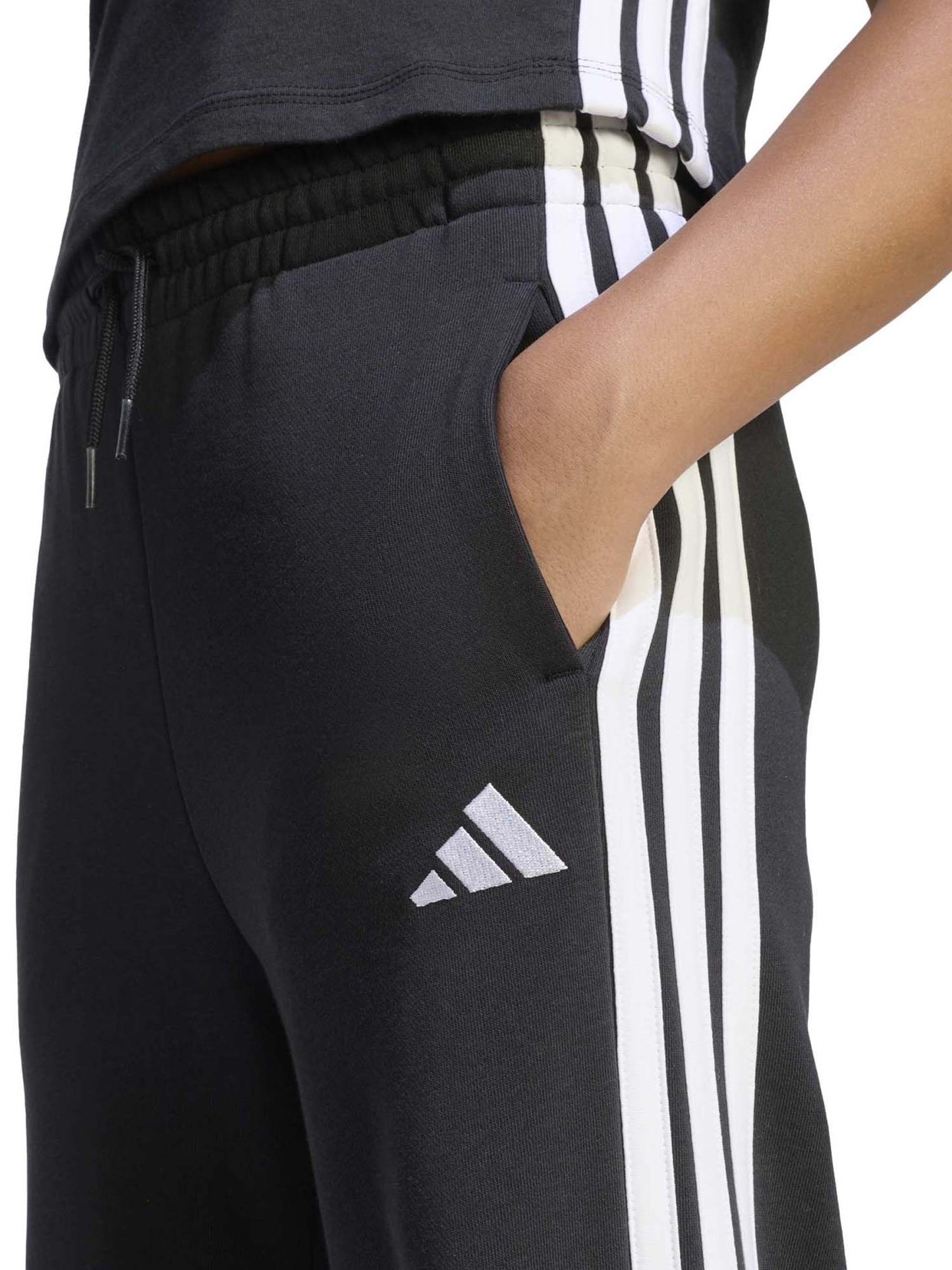 Adidas Essentials Pants, pantalone Unisex bambino nero