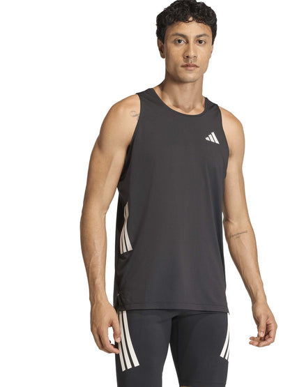 Canotta running Adidas ClimaCool da uomo in nero
