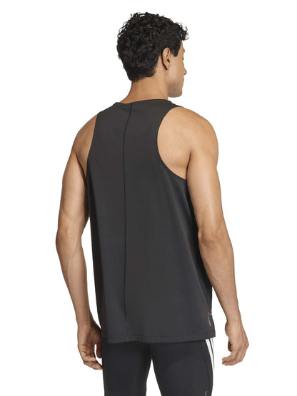 Canotta running Adidas ClimaCool da uomo in nero