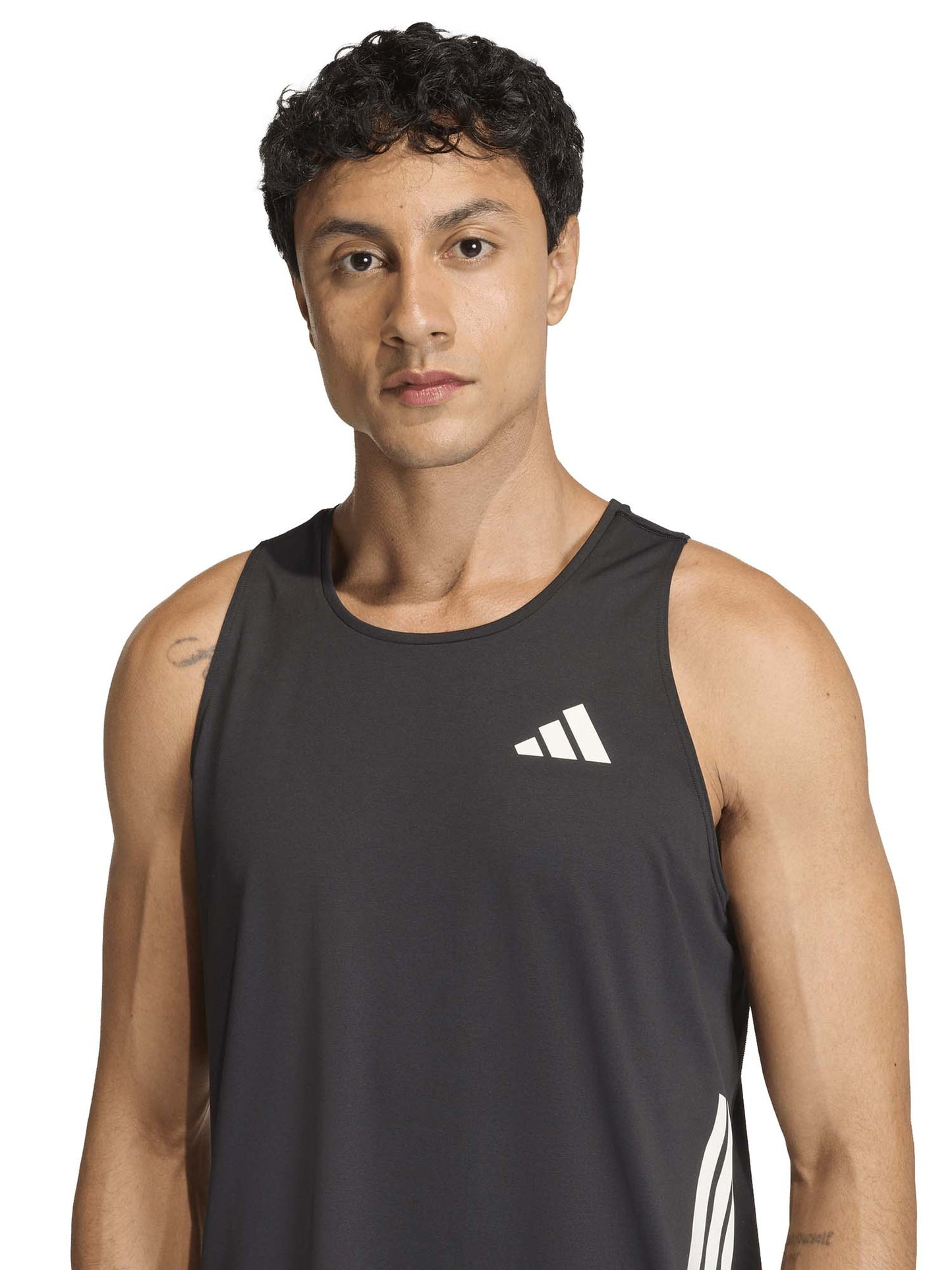 Canotta running Adidas ClimaCool da uomo in nero
